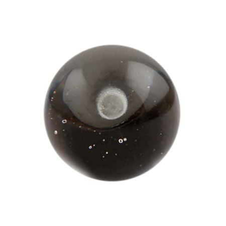 Clear Round Glass Wine Stopper